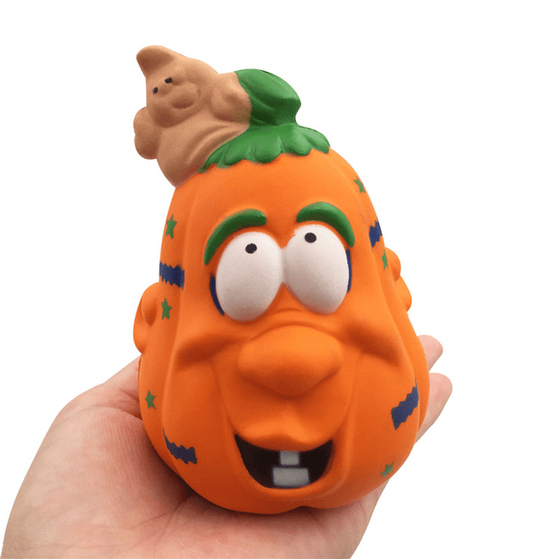 Gigglebread Halloween Pumpkin Squishy 11.5*8*7.5CM Licensed Slow Rising with Packaging