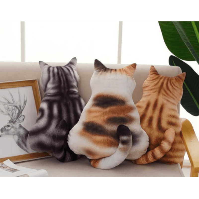 43Cm Cute Cat Soft Plush Back Shadow Toy Sofa Pillow Seat Cushion Stuffed Plush Toy Birthday Gift for Boys or Girls Room