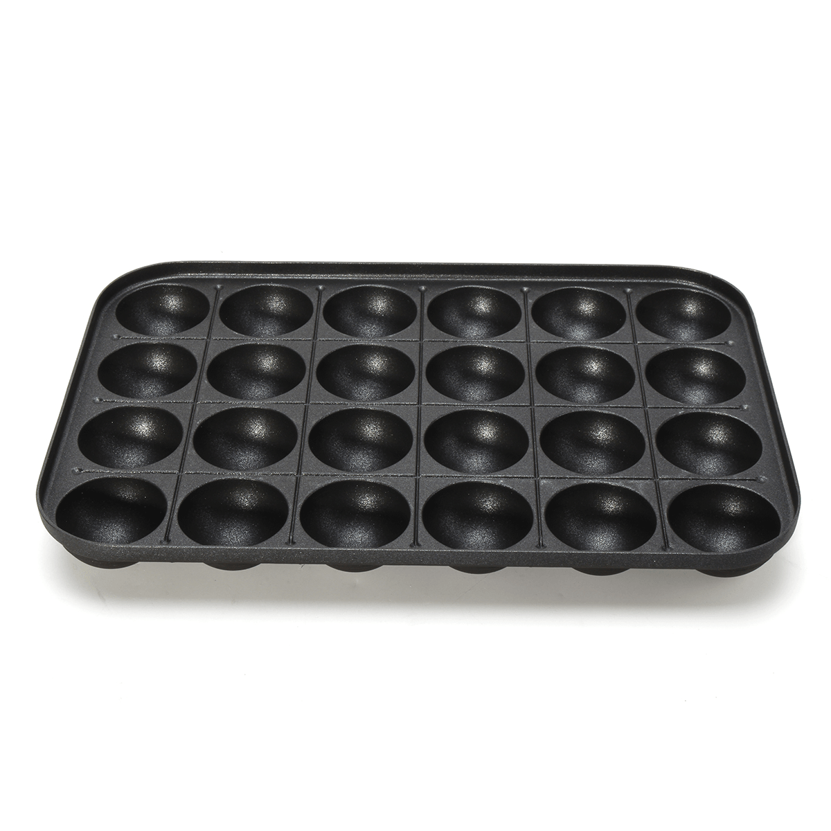 EUPA 24 Löcher Takoyaki Grill Pfanne Platte Kochen Octopus Ball Kitchen Maker Backform