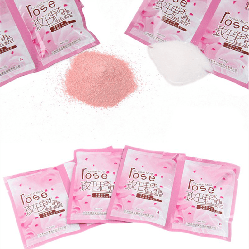 60G Rose Body Bath Salts Dead Skin Subcutaneous Fat Removal Muscle Relaxing Salt Massager Accessories