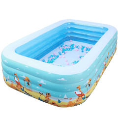 1.8/2.1/3.6M Inflatable Swimming Pool with Bottom Layer Cotton