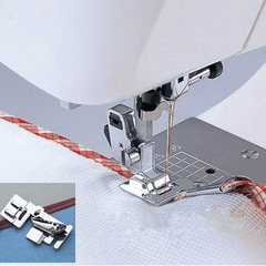 Household Sewing Machine Bias Tape Binder Metal Presser Foot Accessories for Brother Singer Janome