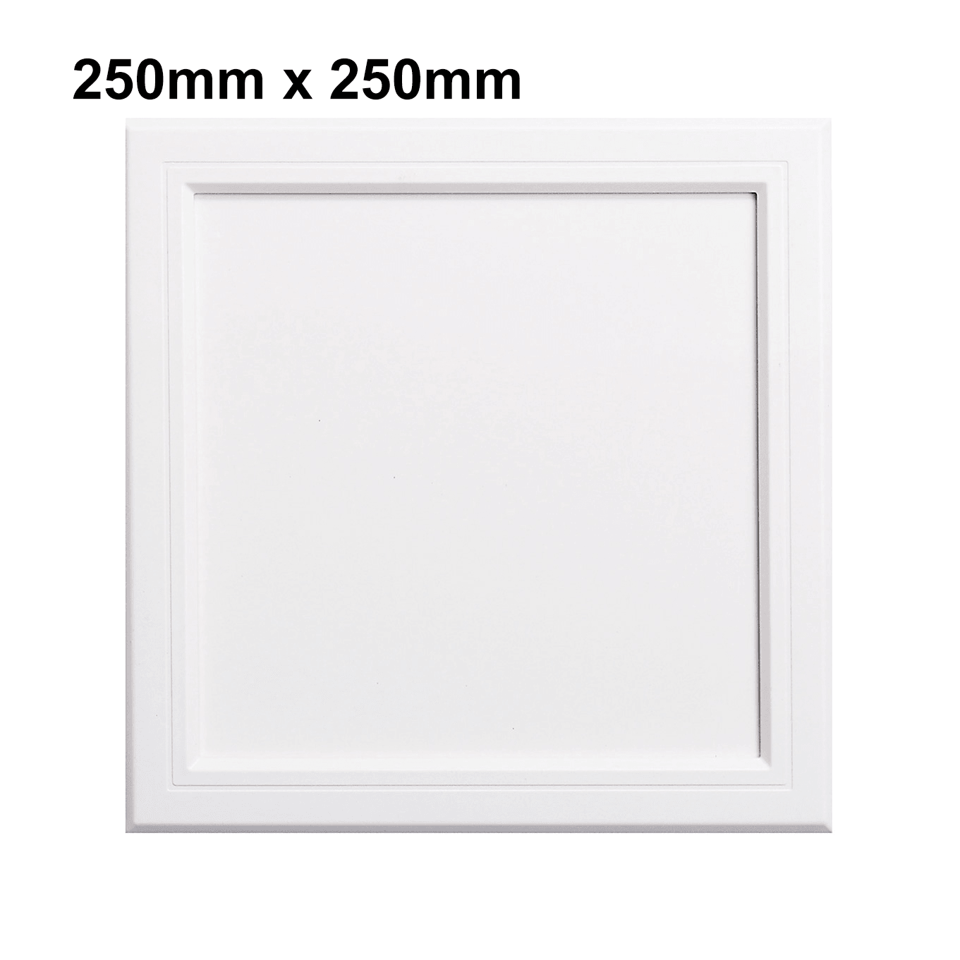 ABS Wall Ceiling Access Panel 7 Sizes White Inspection Plumbing Wiring Door Revision Hatch Cover