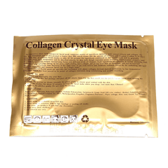 1 Pair 24K Gold Crystal Collagen Eye Mask Dark Circle Eye Bags Patches