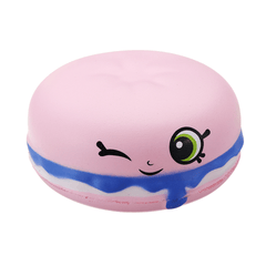 Meistoyland Squishy Burger Bread Soft Slow Rising Bun Kawaii Cartoon Toy Squeeze