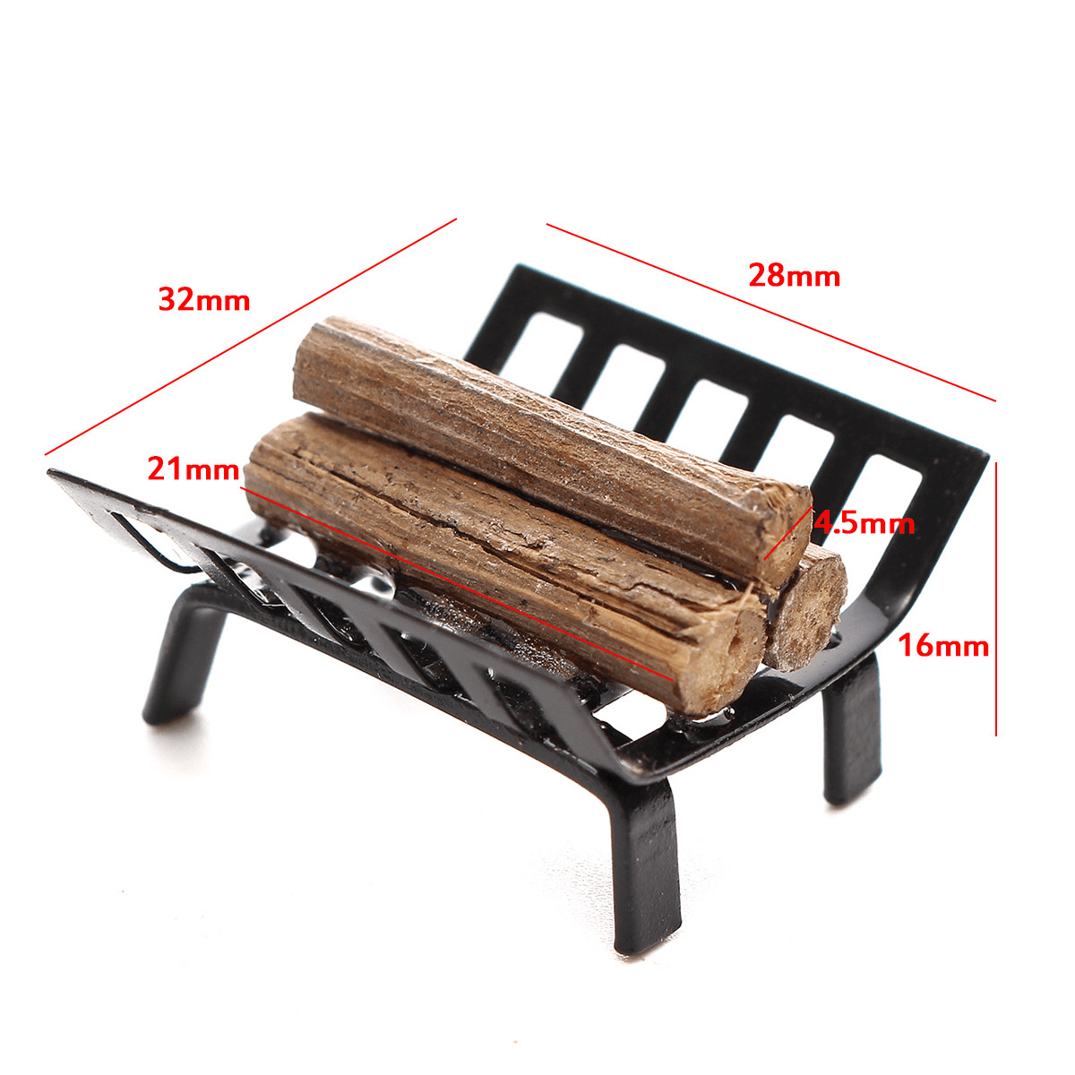 NEW Firewood Dollhouse Miniature Kitchen Furniture Accessories for Home Decor