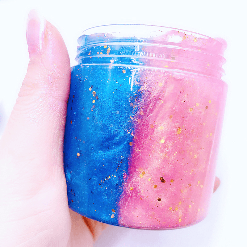 120Ml Slime Multi-Color Starry Pearly Mermaid Crystal Mud Decompression Toy