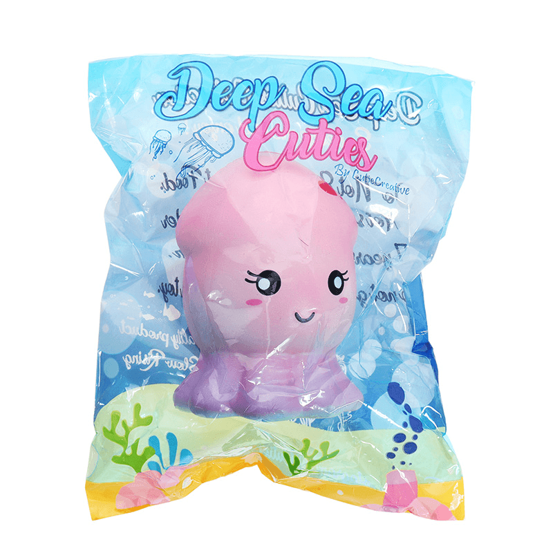 Cutie Creative Squid Squishy, ​​15,5 cm, langsam aufsteigend, Originalverpackung, Sammlung, Geschenk, Dekoration, Spielzeug