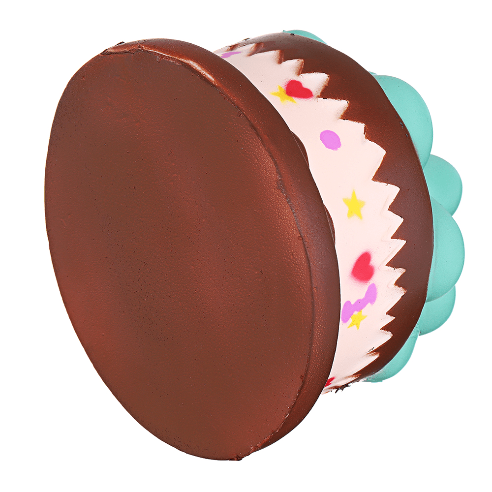 Squishy Plant Chocolate Cream Cake 9CM Langsam steigendes Rebound-Spielzeug mit Verpackung als Geschenkdekoration