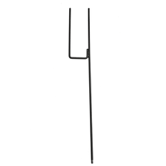 45'' X 15'' Iron Mini Garden Flags Pole Stand Holder Yard Decorations Display