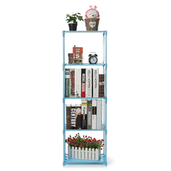 Multi Layer Simple Shelf Iron Art Landing Creative Storage Cabinet Organizer Shelf for Children'S Toys and Books