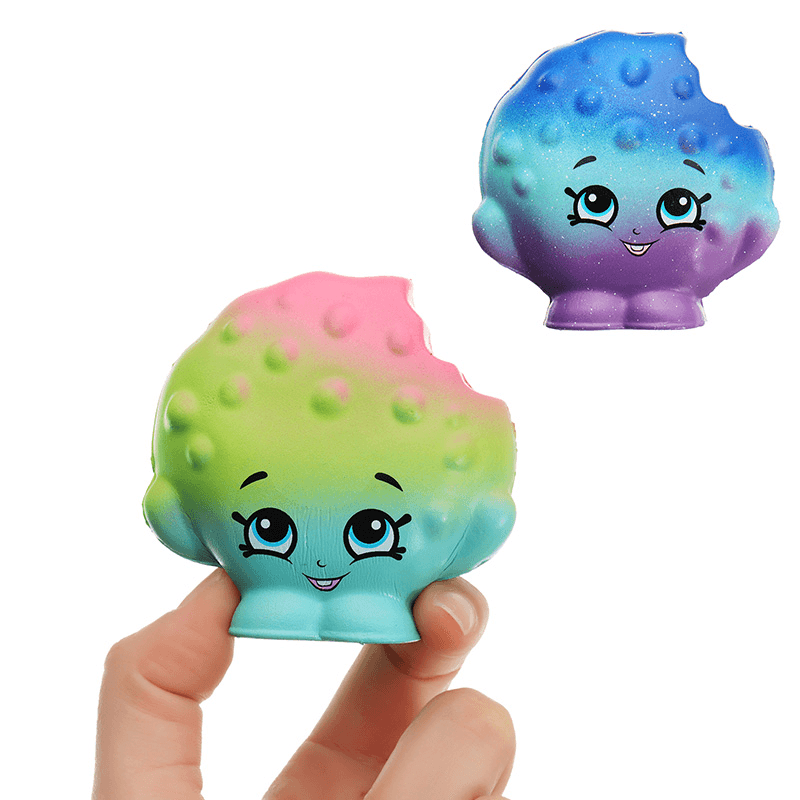 2Pcs Bite a Cookie Squishy 6.5 * 3.5Cm Squishy Slow Rising Soft Collection Gift Decor Toy