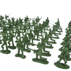 YC 998-3 100PCS 5Cm Soldat Armee Truppe Figur Schlacht Krieg DIY Szene Modell