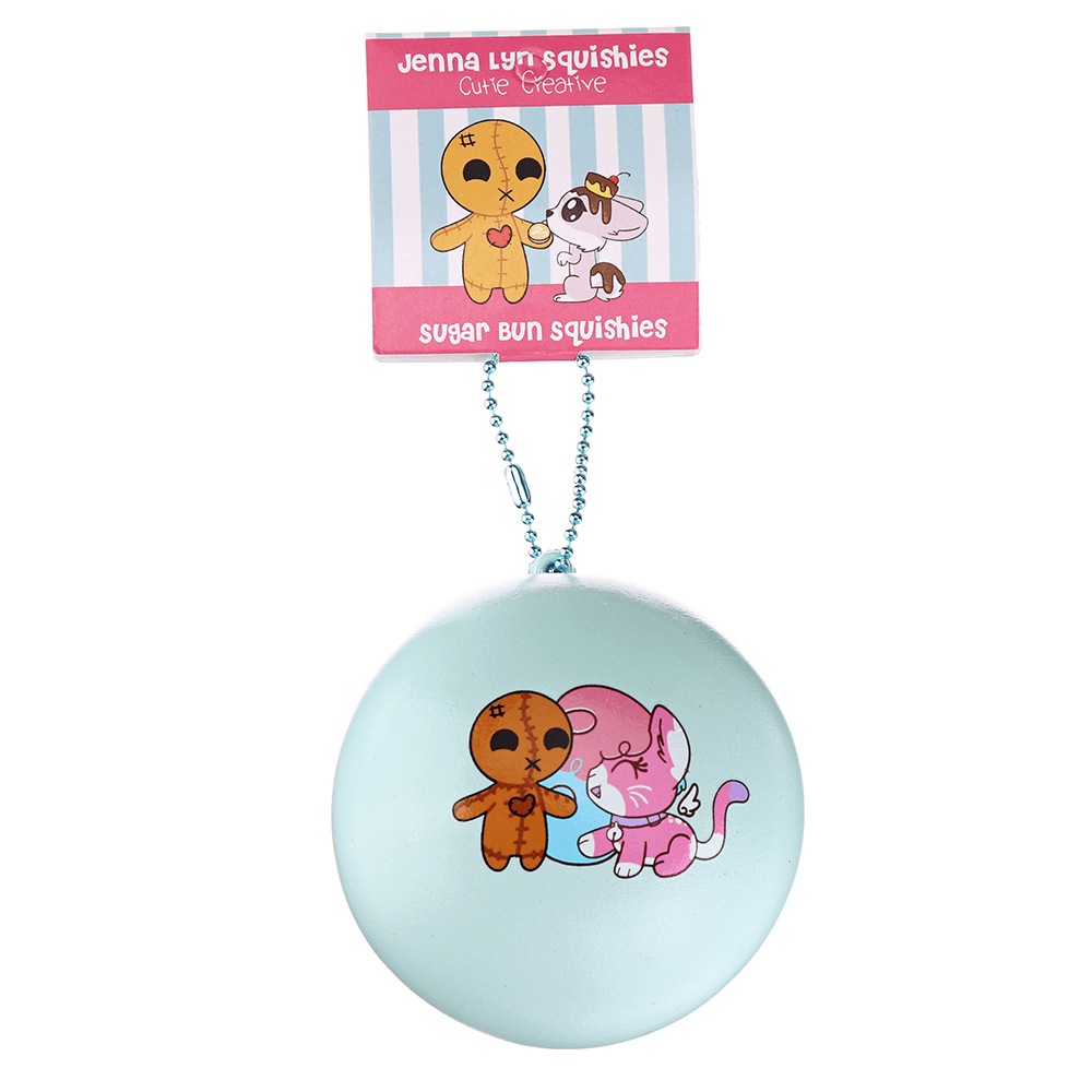 Cutie Creative 7 cm Mumien-Zuckerbrötchen-Brot-Hängeornament, Squishy-Geschenkkollektion mit Verpackung