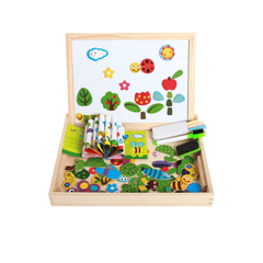 Children'S Magnetic Puzzle Double-Sided Puzzle Drawing Board Early Childhood Education Indoor Toys