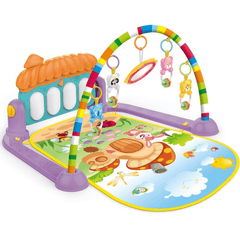 Fitness Rahmen Fuß Harfe Baby Neugeborenen Spiel Pad Kinder Schütteln Sound Pädagogisches Indoor Spielzeug