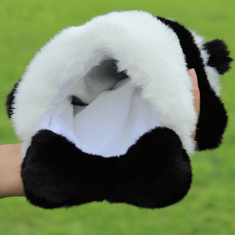 Baby-Plüschtiere, niedliche Cartoon-Panda-Handpuppe, Baby-Kind-Puppe, Plüschtier, Handpuppen, Kindergeschichte