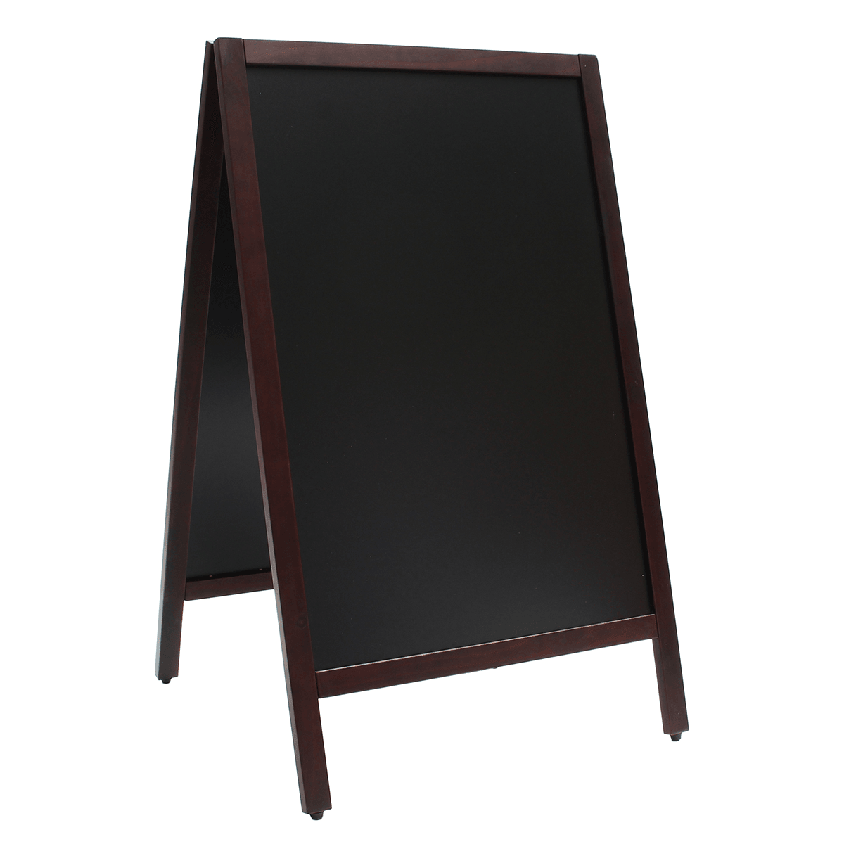 24X39 Inch Double-Sided Foldable Pinewood Frame Chalkboard Wedding Shop Sign Memo Message Menu Board