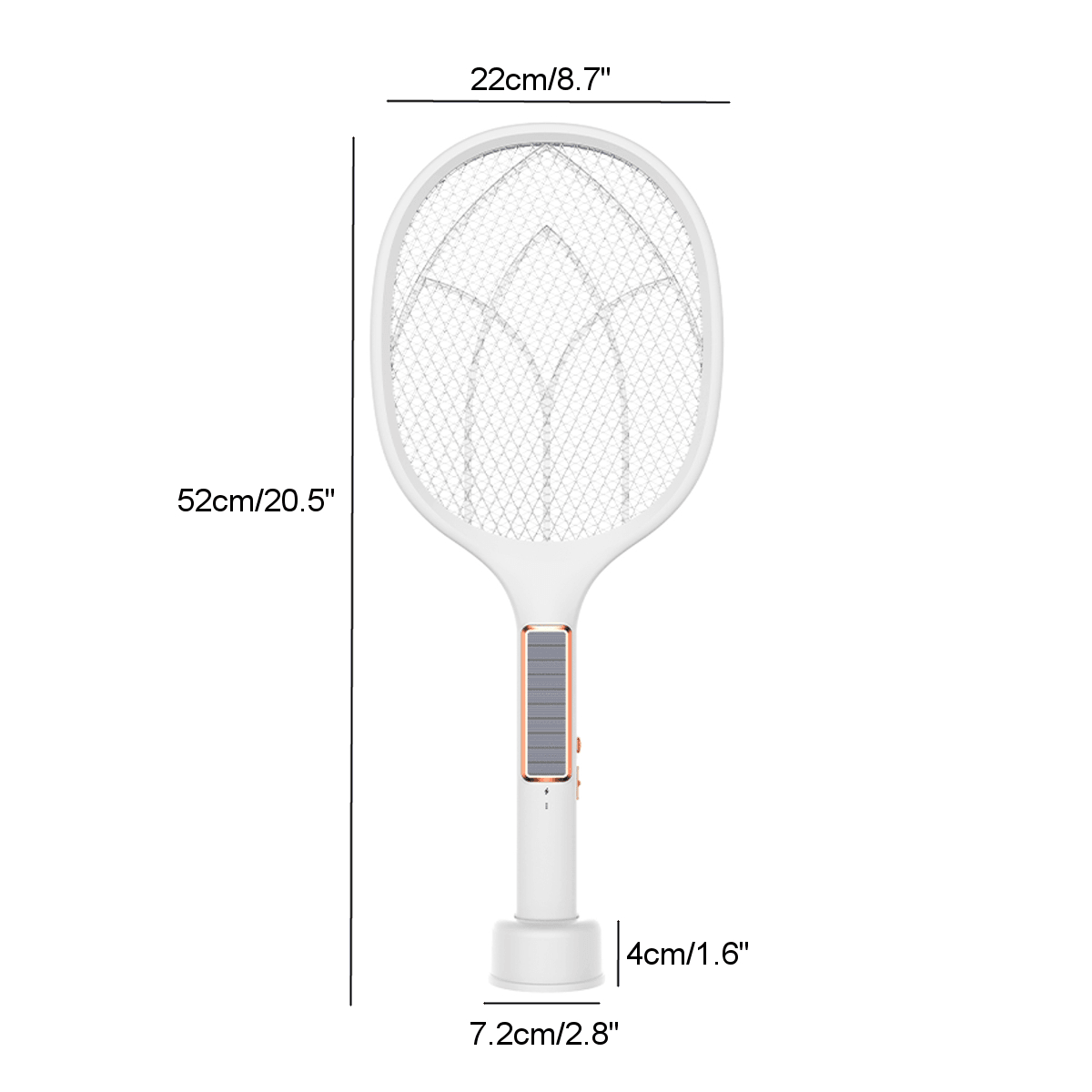 Solar Charging Three-In-One Electric Mosquito Swatter Motor Mosquito Trap + Mosquito Lamp USB Plug