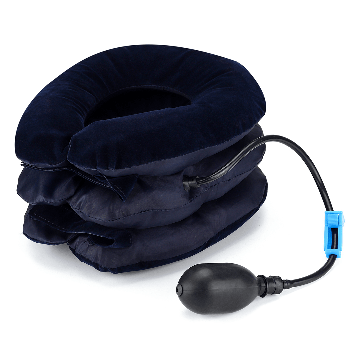 Air Inflatable Pillow Cervical Neck Head Traction Support Brace Pain Relief Device