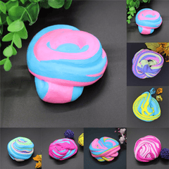 60Ml Cotton Mud DIY Stress Relief Magic Fluffy Slime Scented No Borax Kids Toy Sludge Cotton Mud