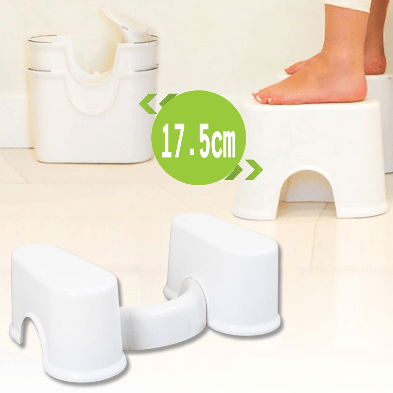 ABS Detachable Portable Toilet Stool Prevent Constipation Footstool Correct Position for Defecation