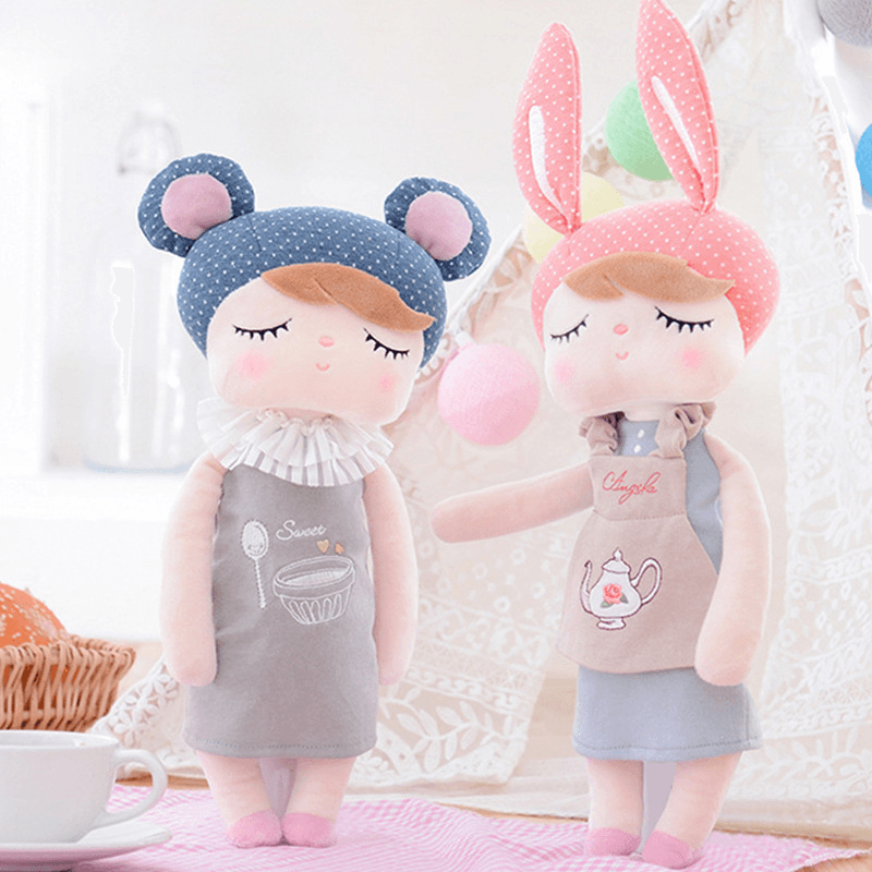 Metoo Angela Plush Lace 33CM Rabbit Dolls Stuffed Toys for Children Girl Kids Gift