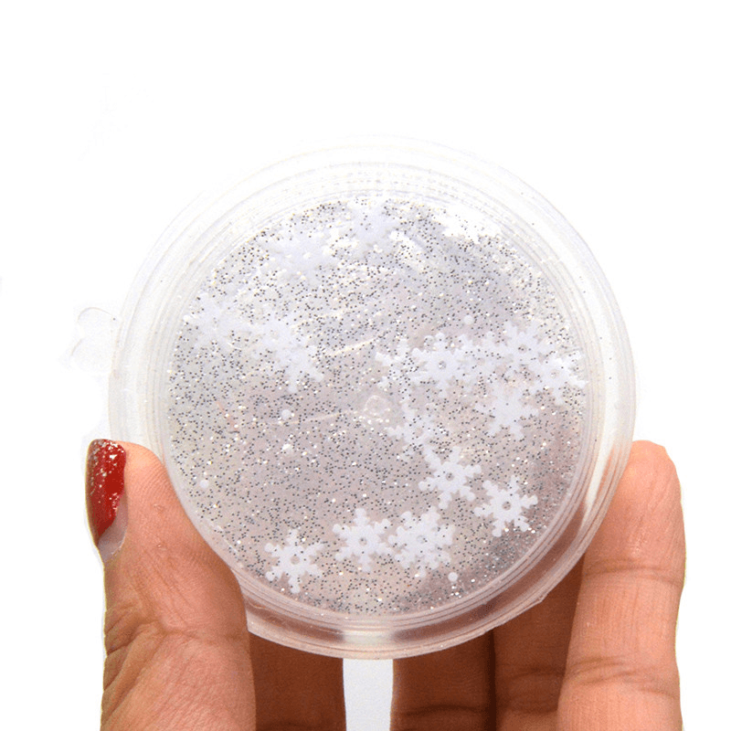 4PCS Kiibru Slime Pearl Star Glitter Simulated Crystal Mud Jelly Plasticine Stress Relief Gift Toy