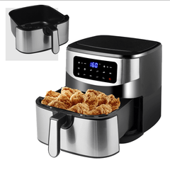 AUGIENB 7.5L Air Fryer Home Intelligent LED Touch Screen with 10 Cooking Functions Electric Hot Air Fryers Oven Oilless Cooker