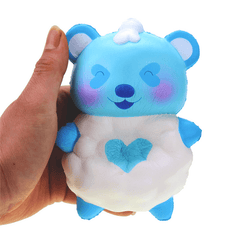 Creamiicandy Yummiibear Angel Kitty Panda Cloud Licensed Squishy 14Cm with Packaging Collection Gift Soft Toy