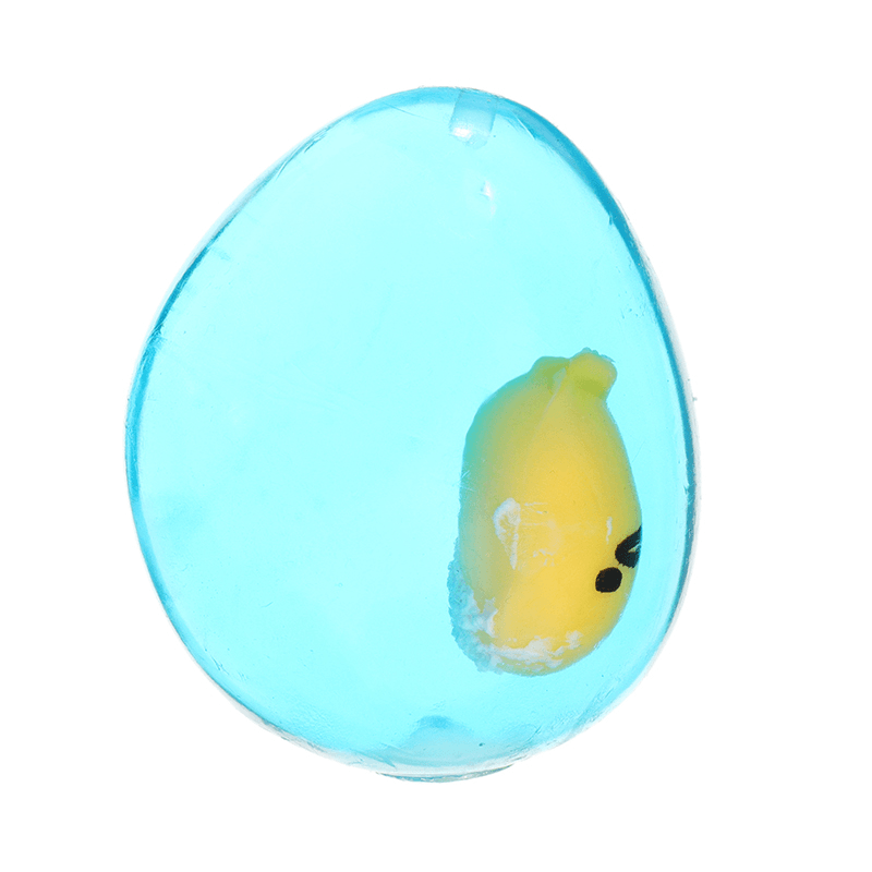 Squishy Yolk Grinding Transparent Egg Stress Reliever Squeeze Stress Party Fun Gift