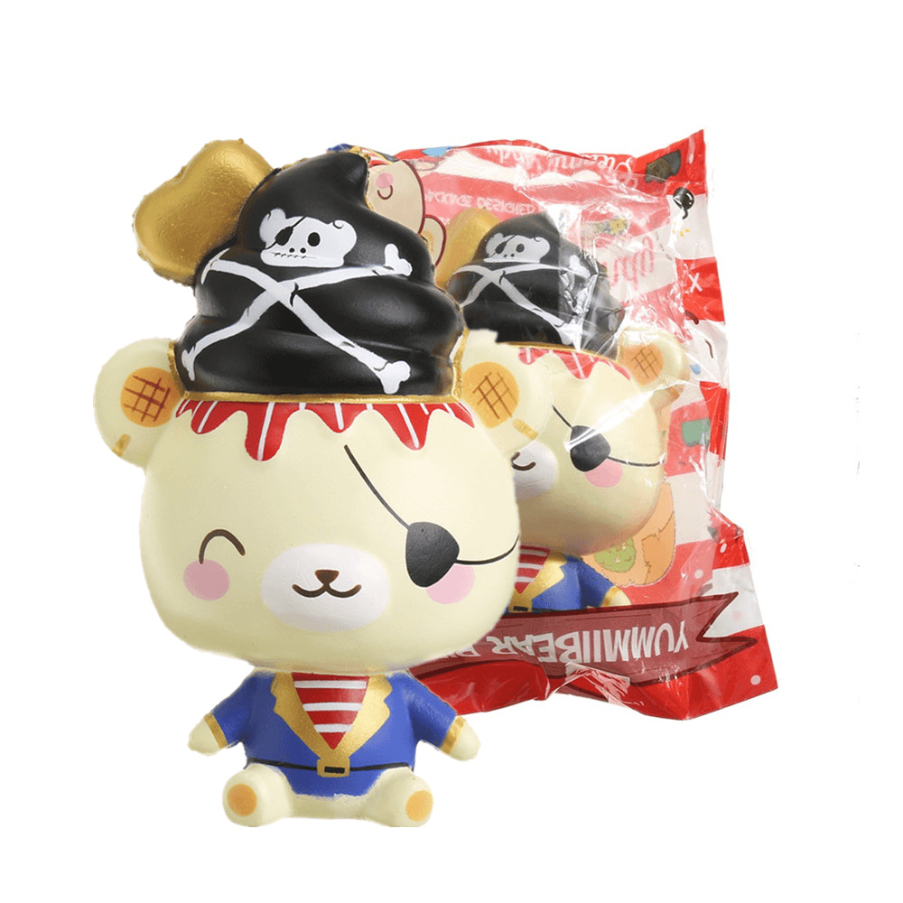 Yummiibear Creamiicandy Pirate Squishy Slow Rising Toy with Original Packing Gift Collection