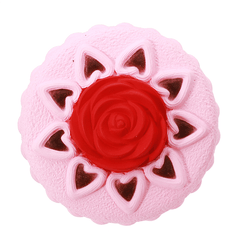 Squishy Rose Cake 12Cm Novelty Stress Squeeze Slow Rising Squeeze Collection Cure Toy Gift