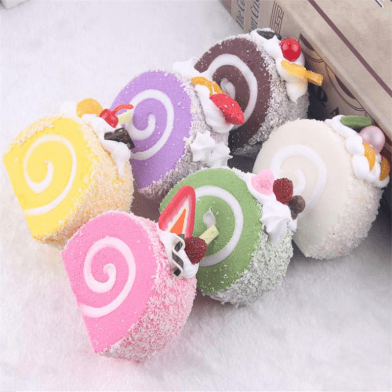 Sweet Squishy Simulation Cake Slow Rising Fun Toys Decoration