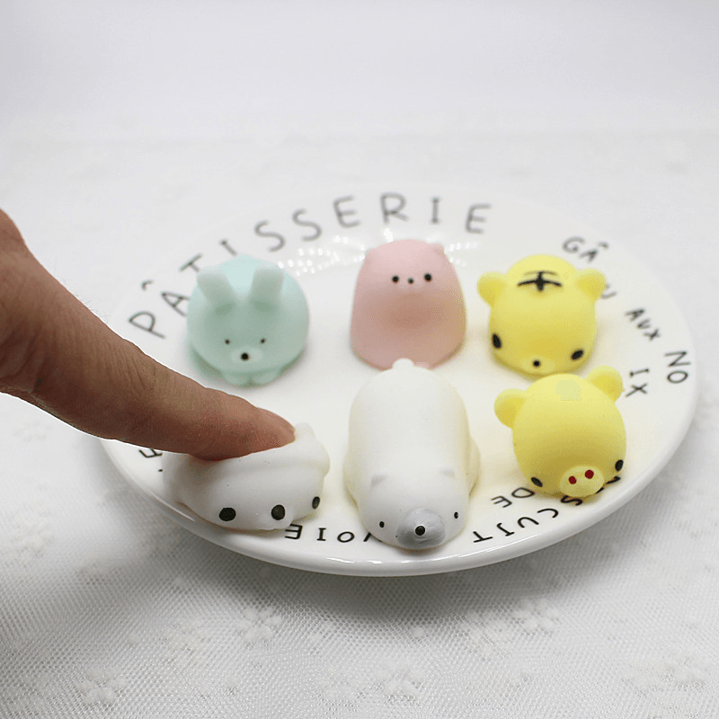 25 PCS Random Squishy Lot Slow Rising Kawaii Cute Animal Squeeze Hand Toy