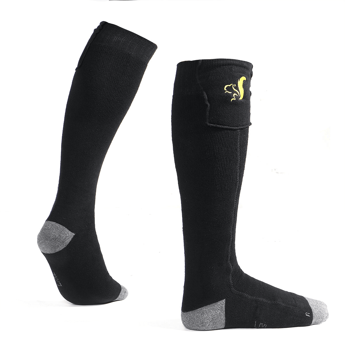 Battery Heated Socks Electric Warmer Washable Electric Heater Foot Shoe Thick Winter Socks