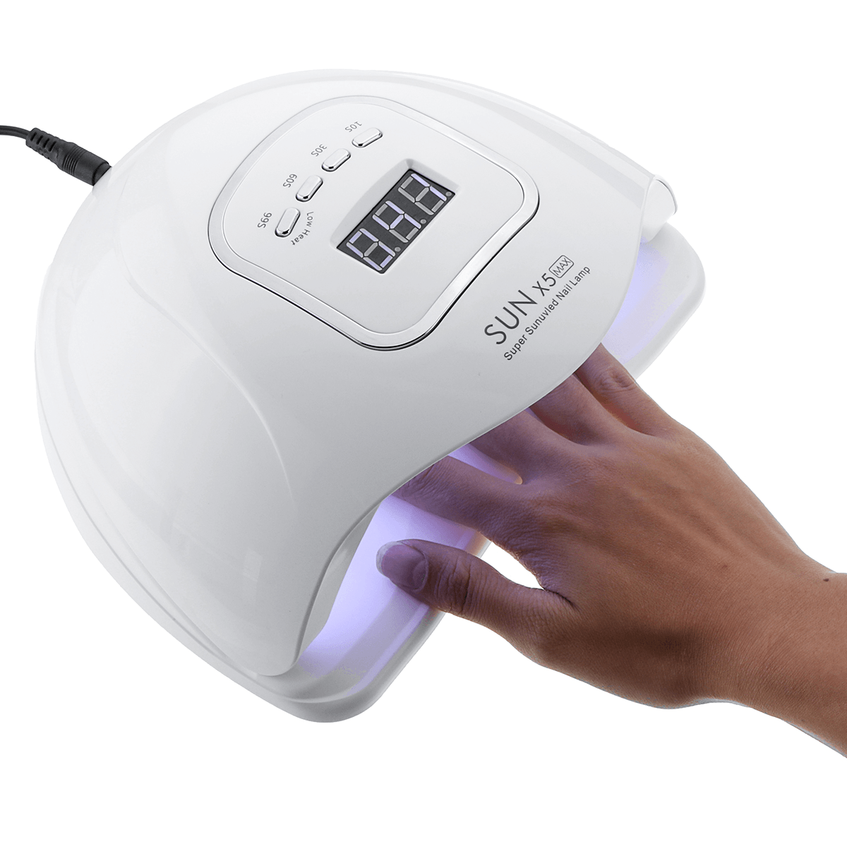 SUN X5 MAX Lamp 120W Nail UV Lamp Gel Nail Dryer Cure Manicure Nail Machine Nail Art Tools Nail Lamp Drying Lamp LCD Display