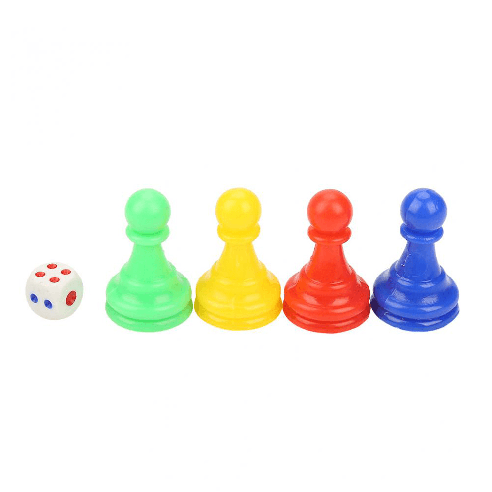 Snake Ladder Interesting Board Game Toy Set Portable Flying Chess Board Educational Kids Toys