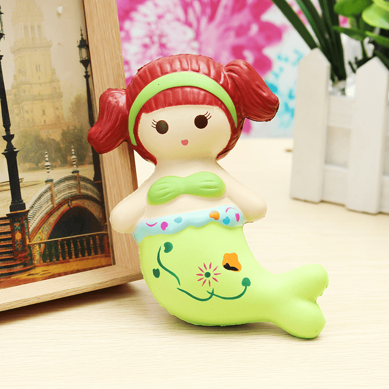 Leilei Squishy Mermaid Slow Rising Original Packaging Soft Collection Gift Decor Toy