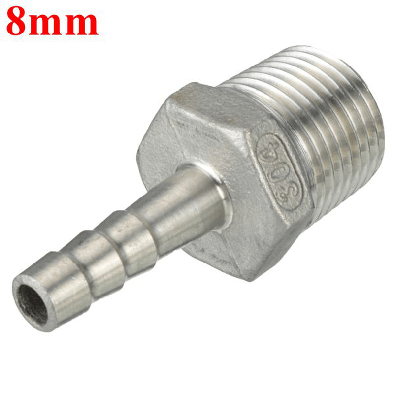 1/2 Inch Male Thread Pipe Barb Hose Tail Connector Adapter 68Mm to 19Mm