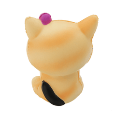 Yellow Cat Squishy 10*6CM Slow Rising with Packaging Collection Gift Soft Toy