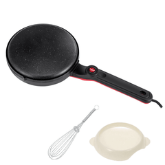 3Pcs/Set Electric Crepe Maker Pizza Cake Pan Machine Non-Stick Cooking Tool