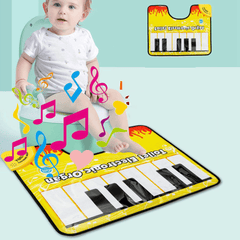 Touch Play Keyboard Music Singing Toilet Carpet Mat Adult Children Fun Casual Decompression Toy Piano Blanket