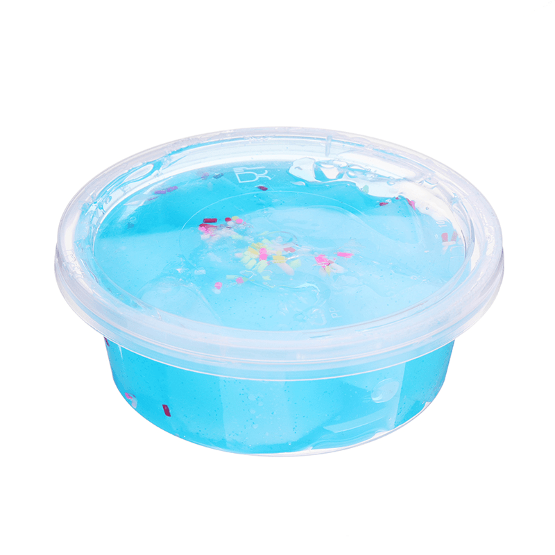 60Ml Mixed Cloud Slime Crystal Snowflake Coconut Mud DIY Material Decompression Toy