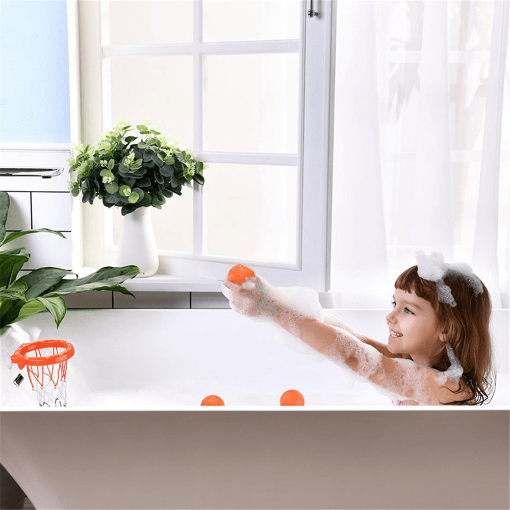 Areedy Bathroom Basketball Stand for Kids Bathing Toys for Kids Indoor Toys