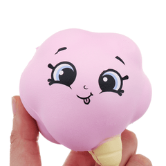 Meistoyland Squishy Slow Rising Squeeze Toy Stress Ice Cream Cotton Candy Gift