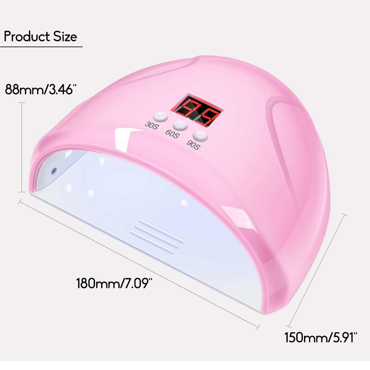 Nail Phototherapy Nail Dryer Machine Led Lamp Induction Quick-Drying Household Nail Polish Glue Dryer