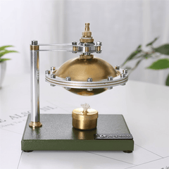 Montage UFO Spin Suspension Steam Stirling Engine mit Kupferkessel Lernspielzeug