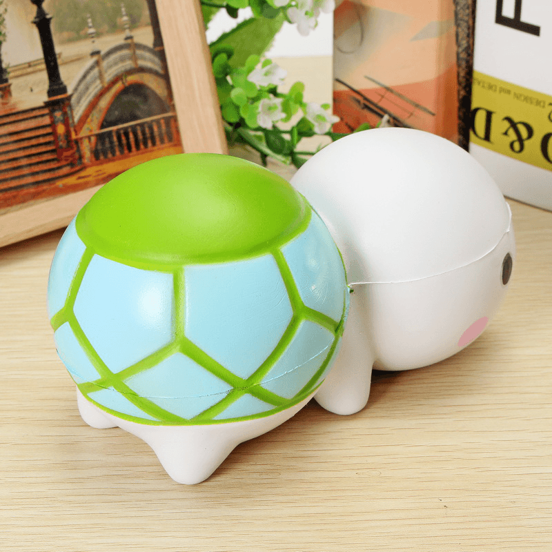 Leilei Squishy Jumbo Turtle Slow Rising Original Packaging Cute Animal Collection Gift Decor Toy