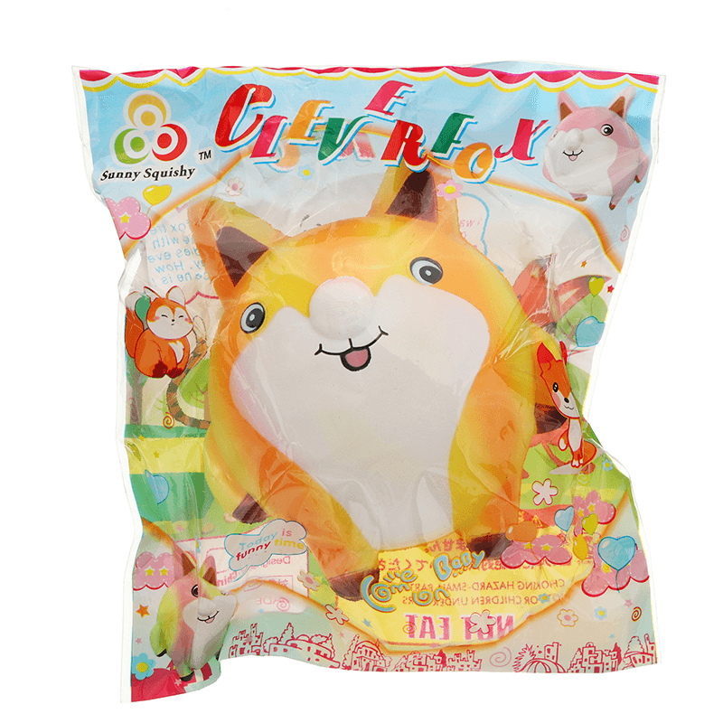 Sunny Squishy Fat Fox Fatty 13Cm Soft Slow Rising Collection Gift Decor Toy with Packing